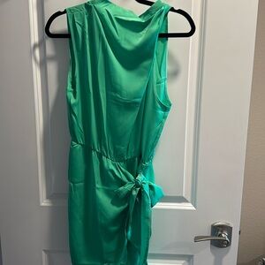 Green dress